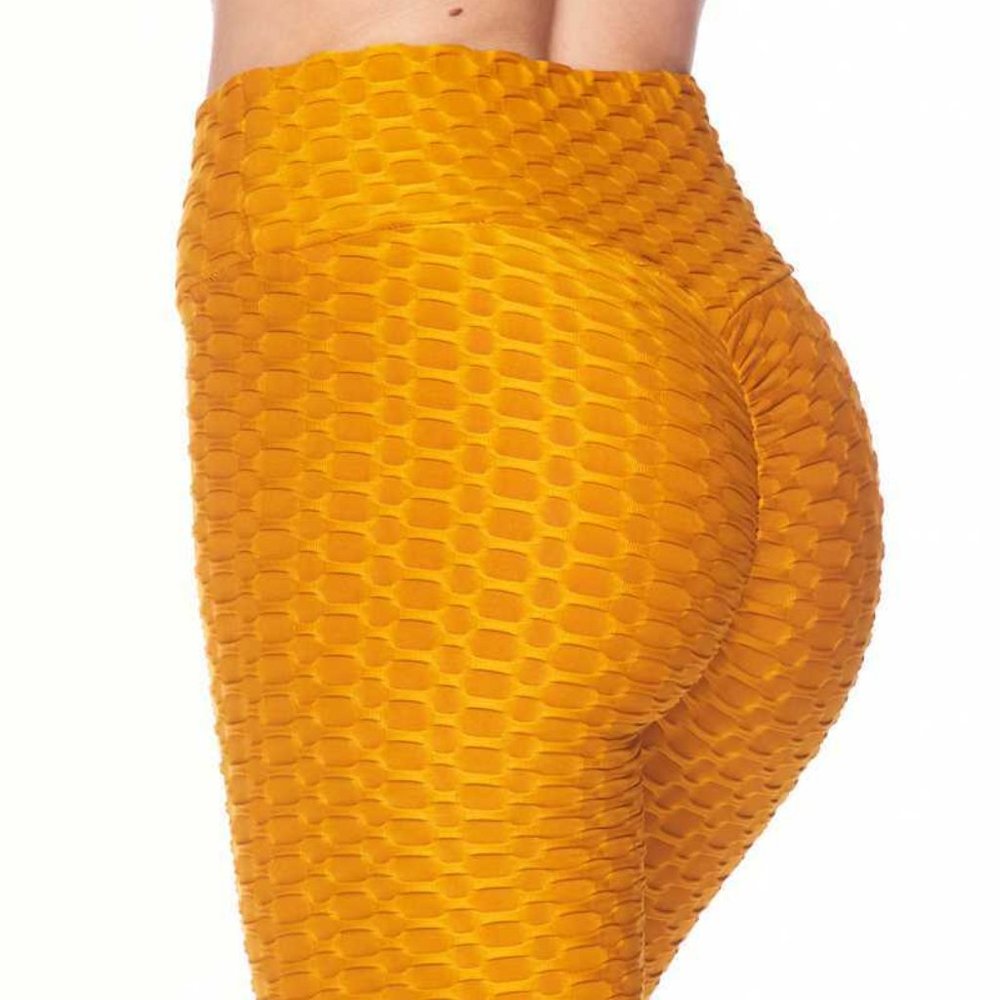 Biker Shorts - Golden Yellow - Small